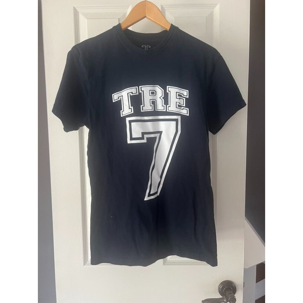Trevon Diggs #7 T7 Brand Dallas Cowboys Navy Graphic Fan Jersey Tee Shirt Small